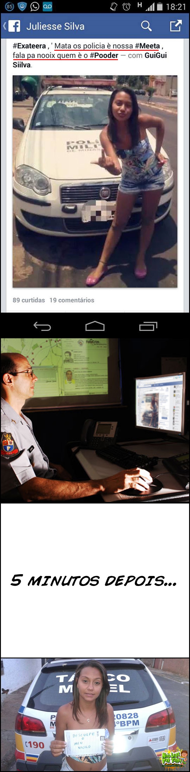 perdão pelo vacilo