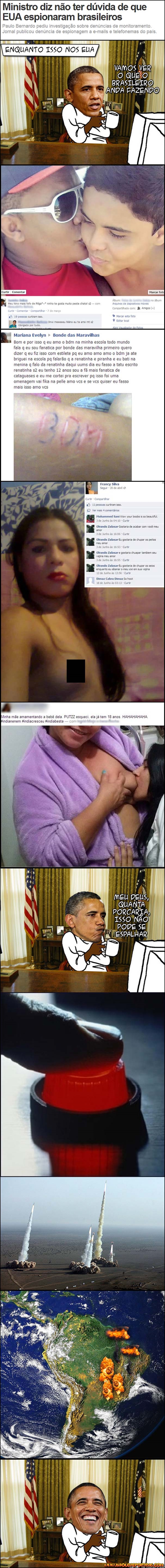 enguanto isso nos EUA