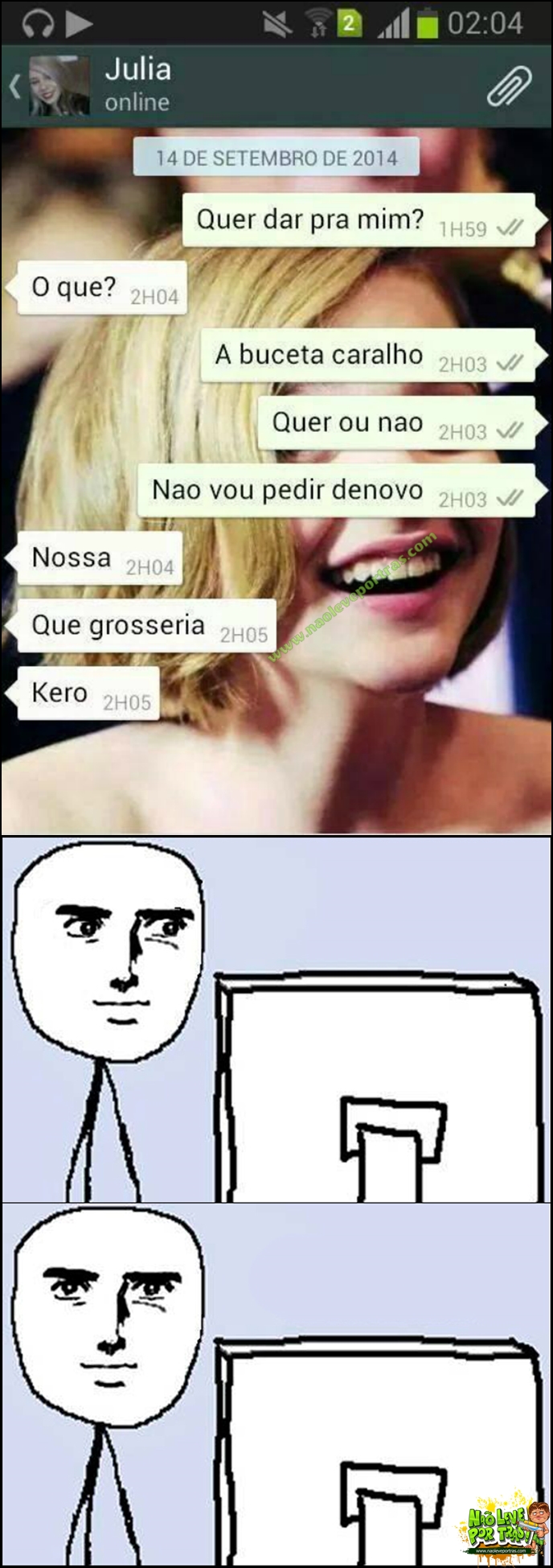 que grosseria