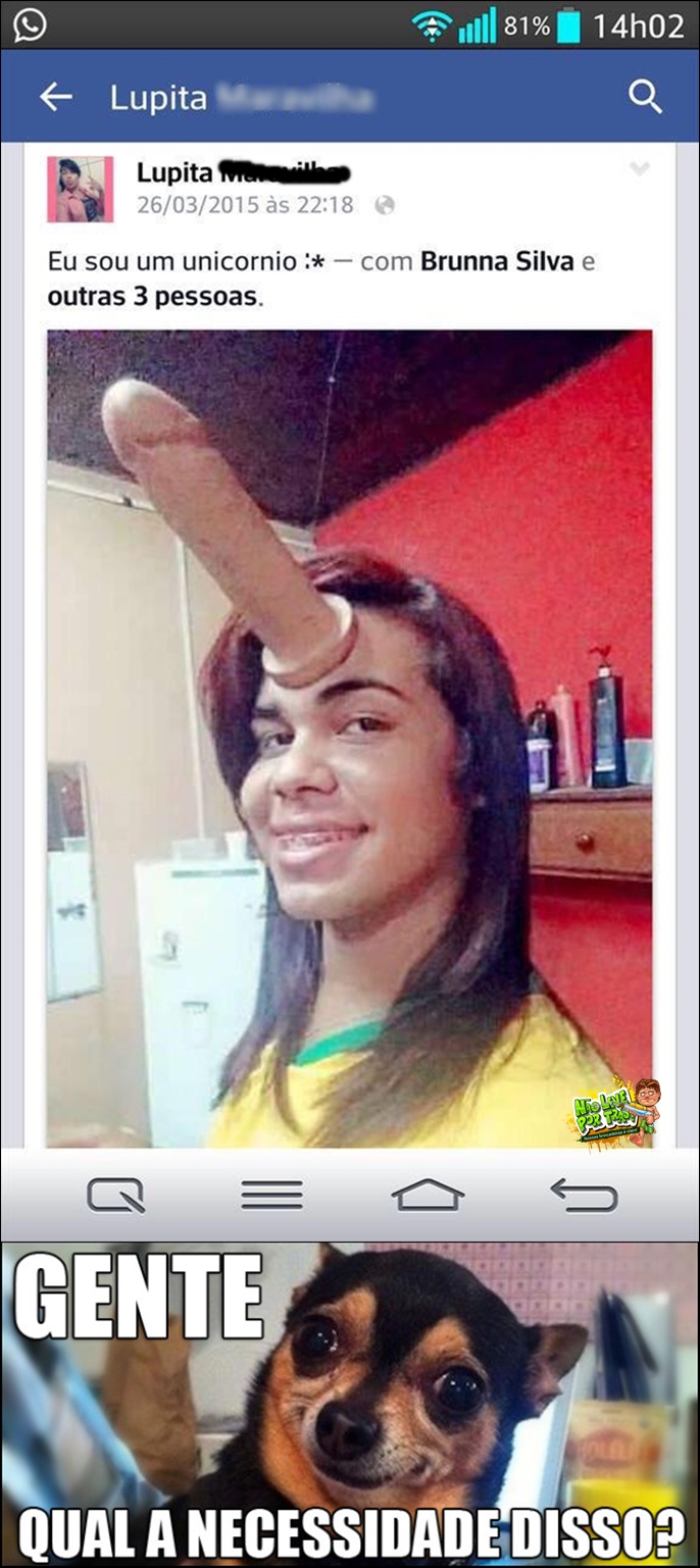 vergonha no facebook