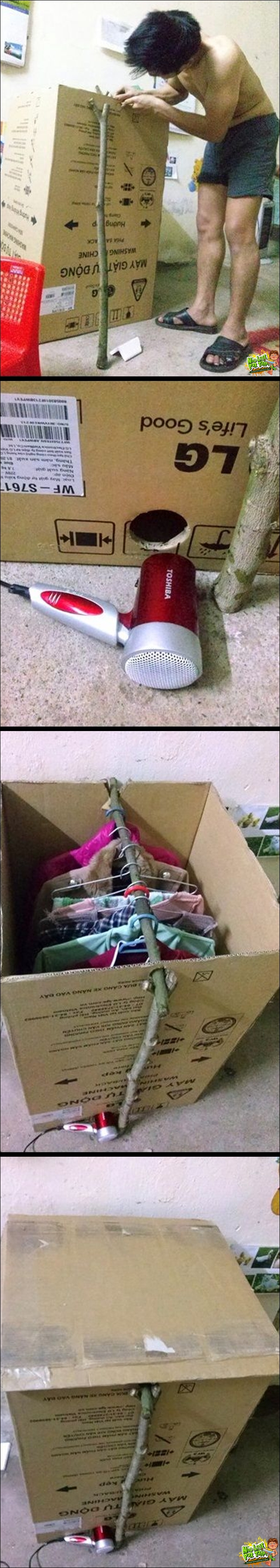 maquina de secar em casa