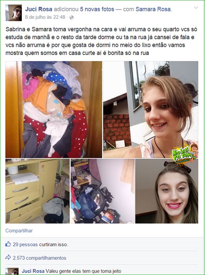 Sujeirama sabrina e samara