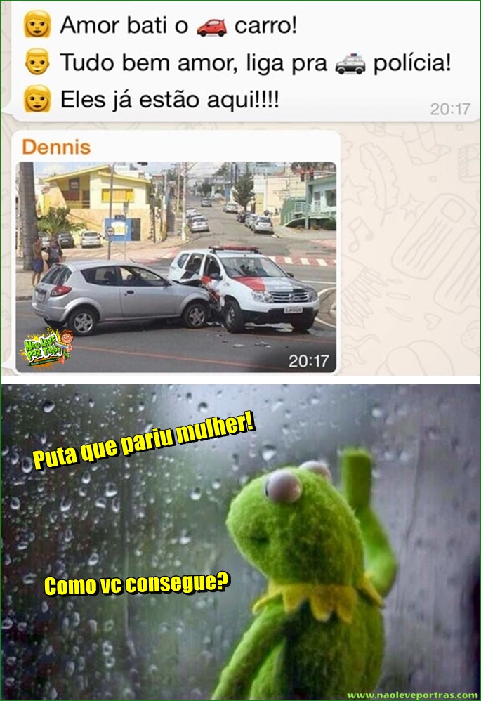 amor bati o carro 2