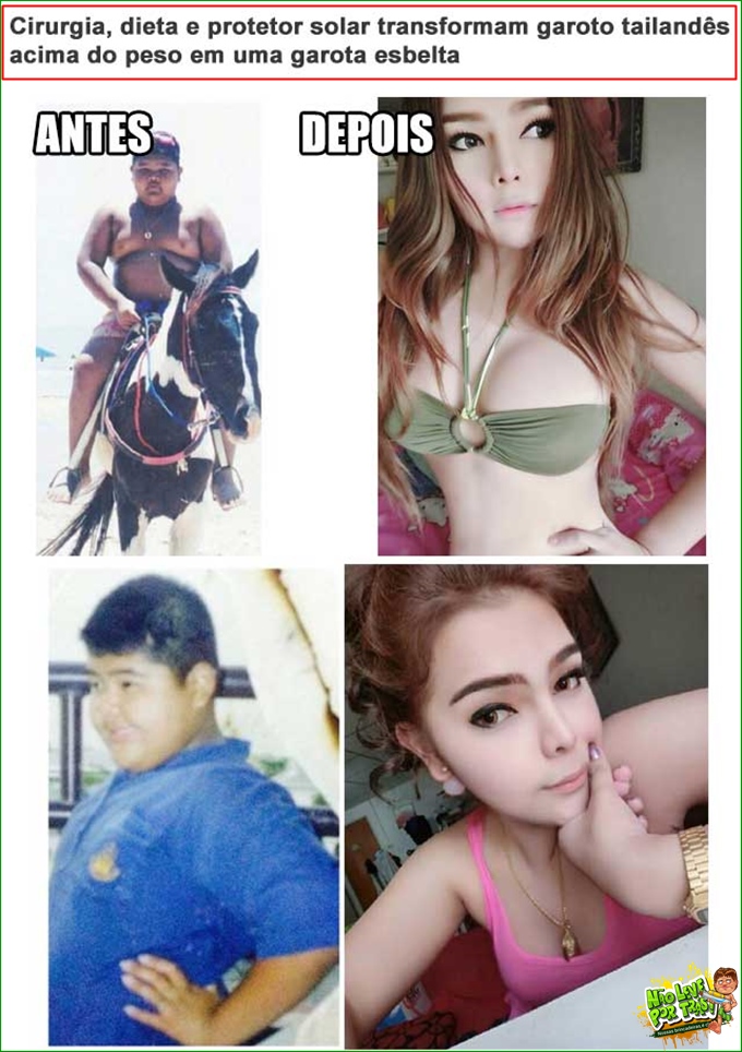 gordo vira mulher gostosa