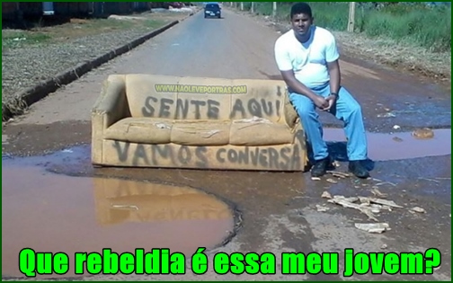 senta aqui vamos conversar