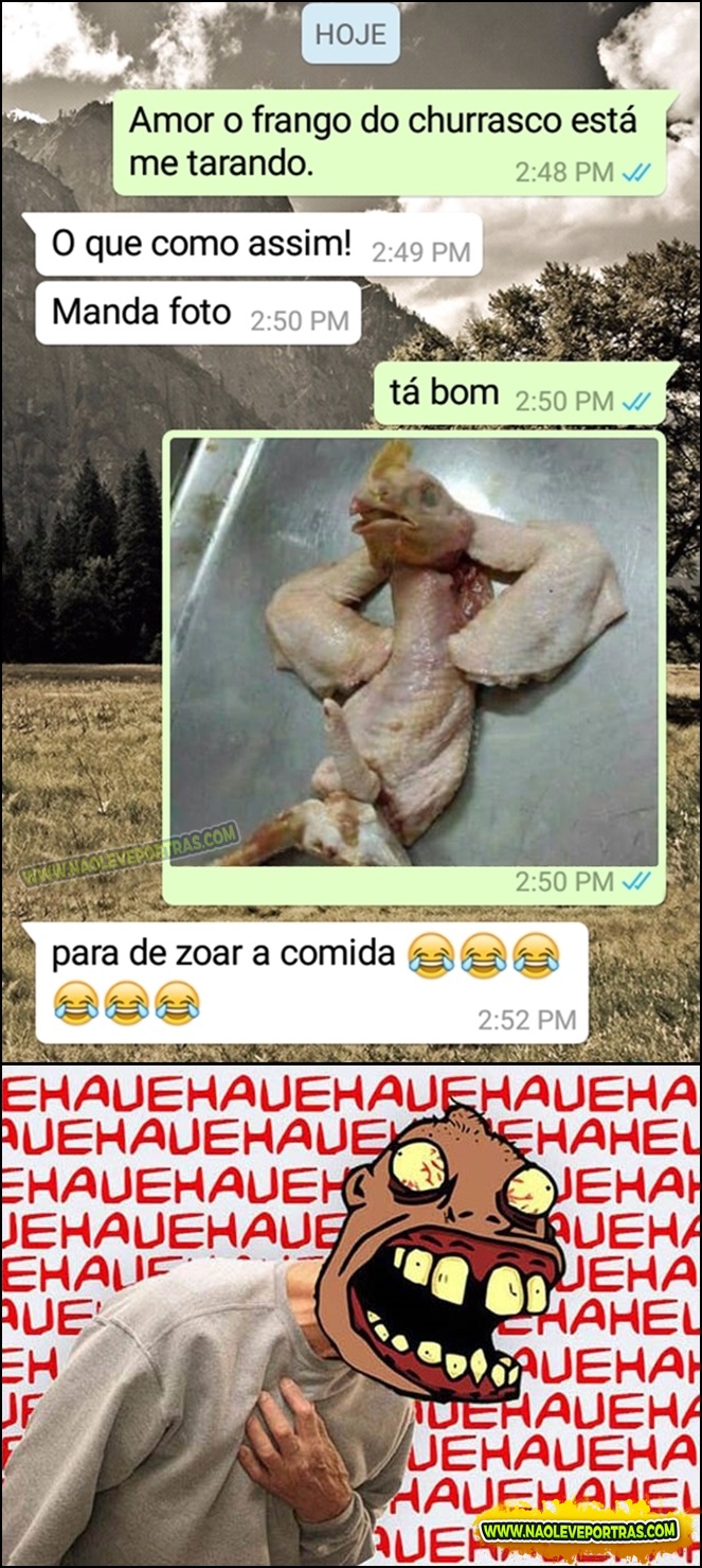 assedio sexua vinda da comida