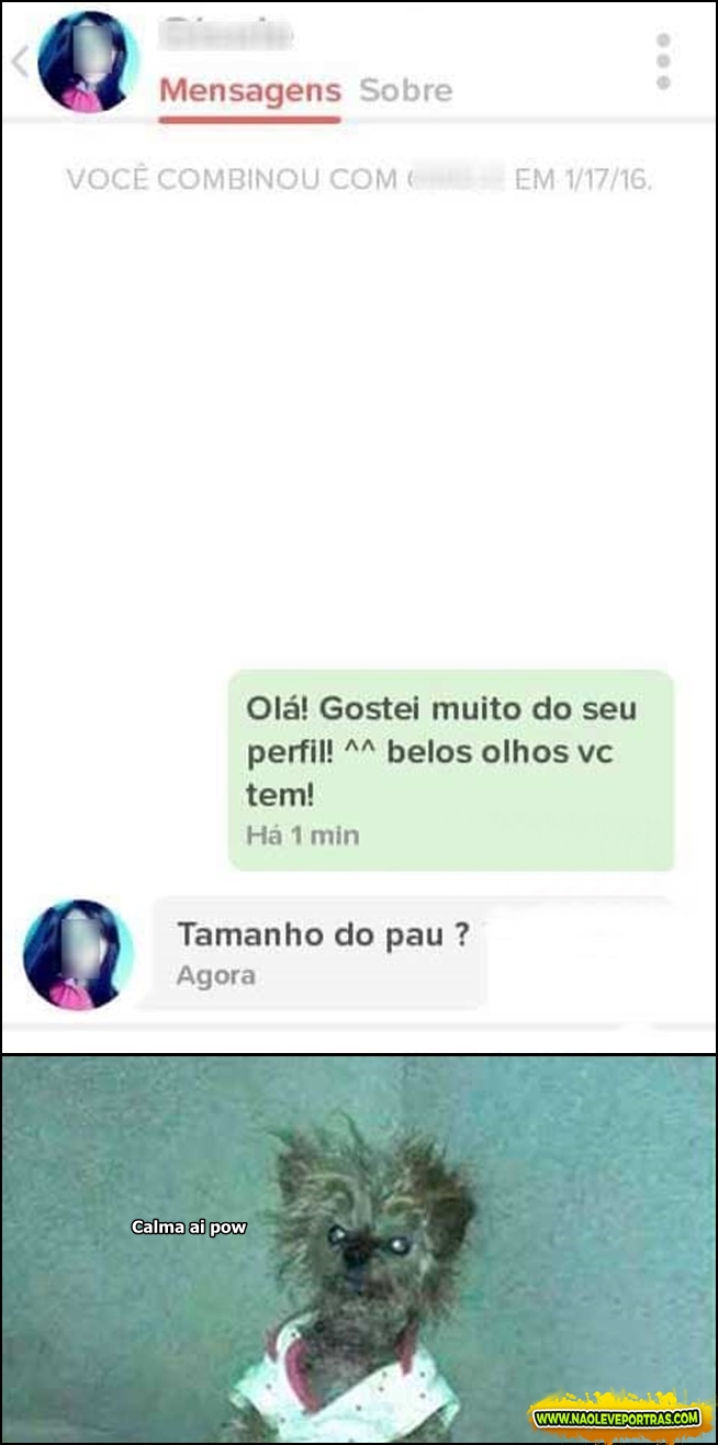 mostra o pau