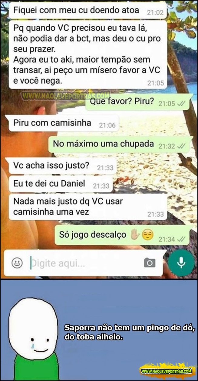 piru com camisinha