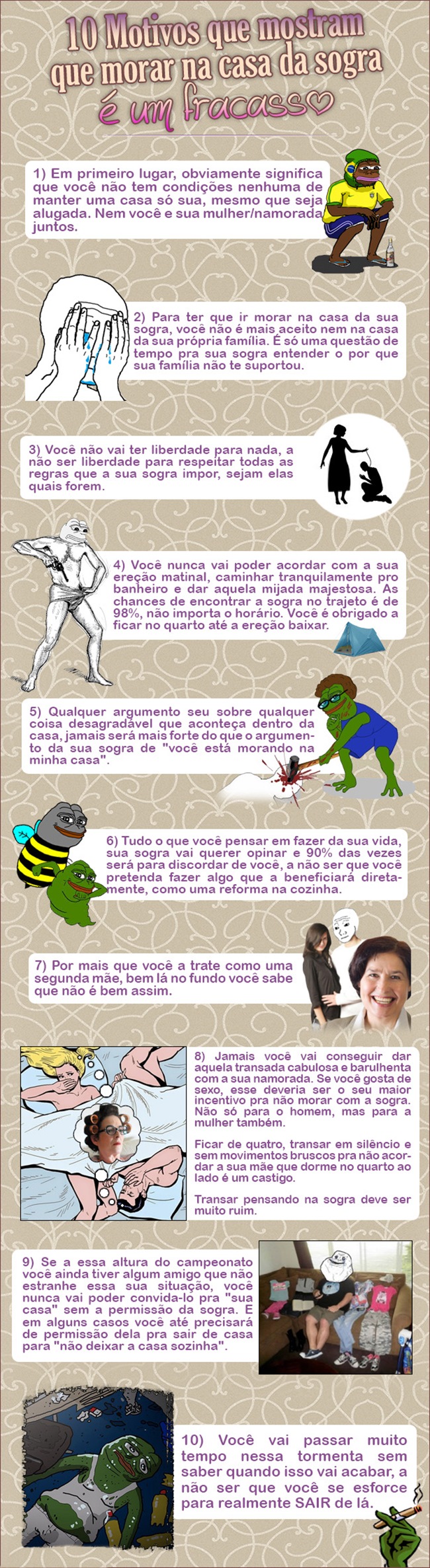 morar com sogra