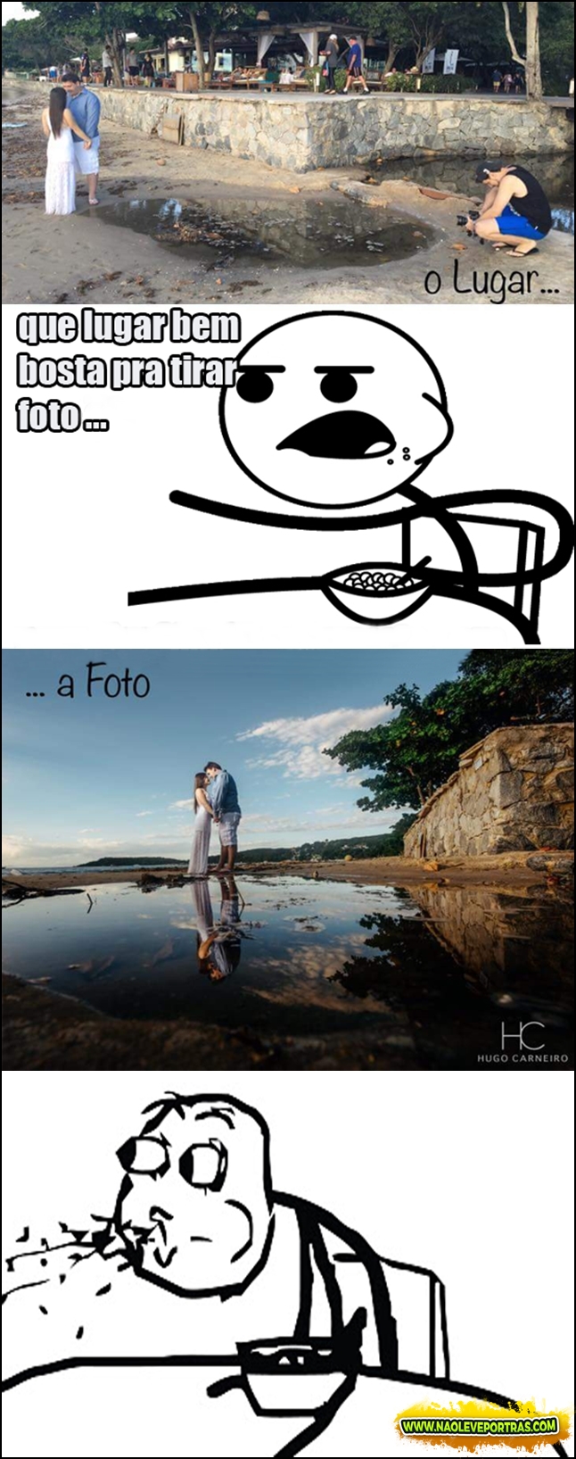 desacreditando da foto