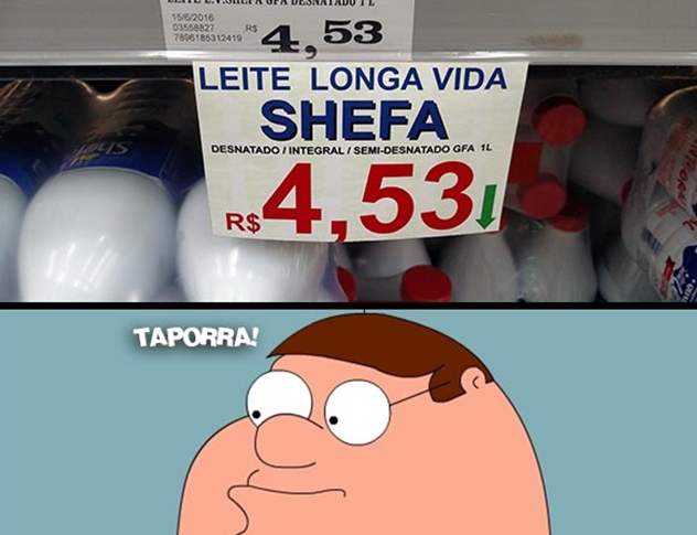 Tá fod@ o preço do leite!