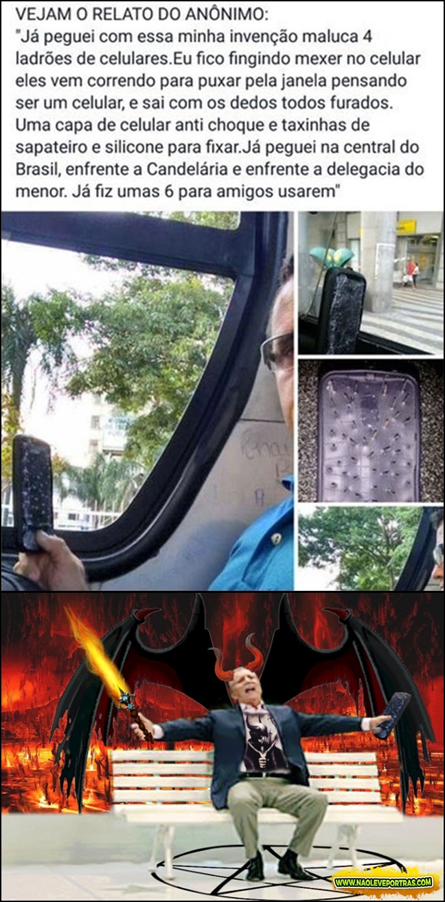 armadilha pros bandidos