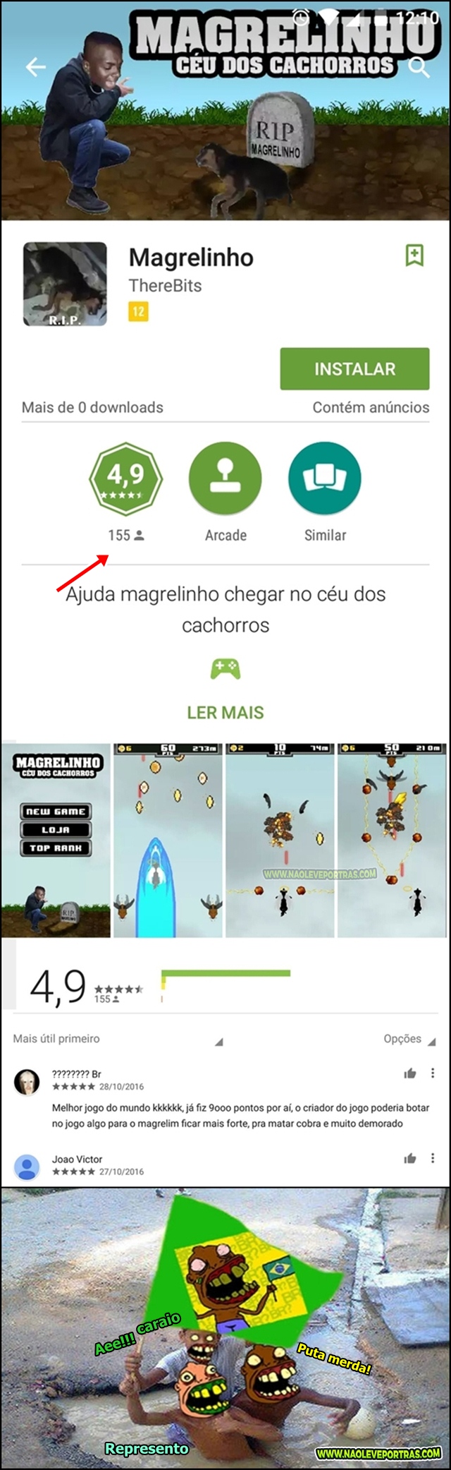 Jogo magrelinho rip