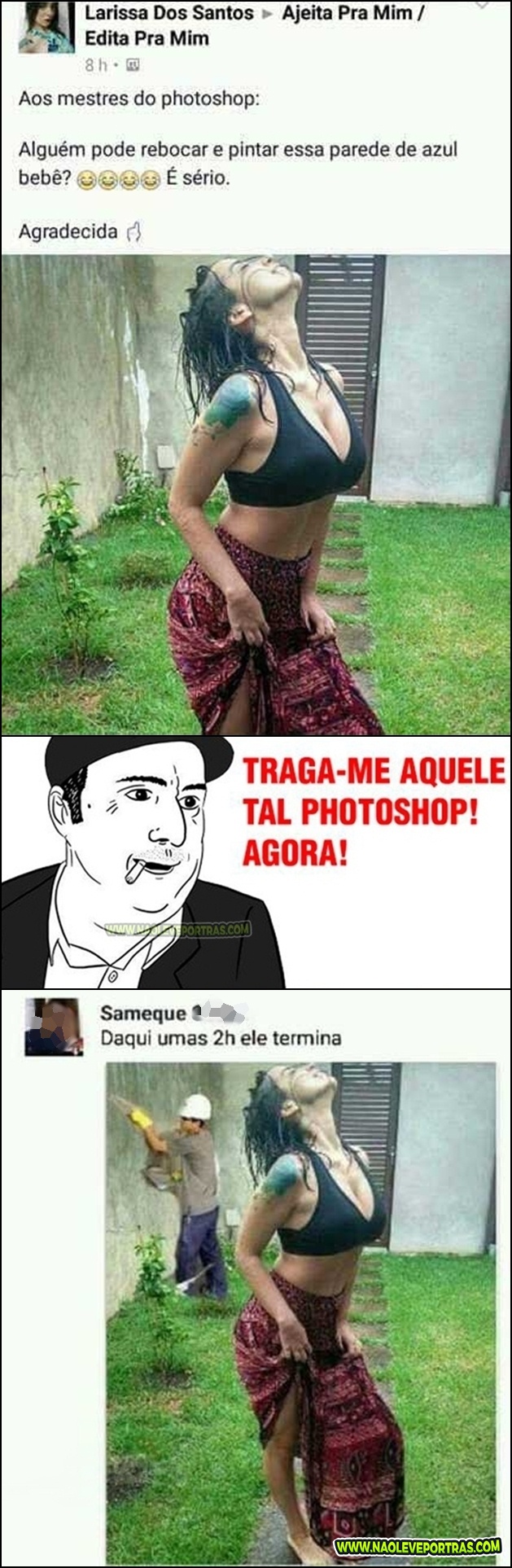 Pedindo ajuda pros Photoshopeiros