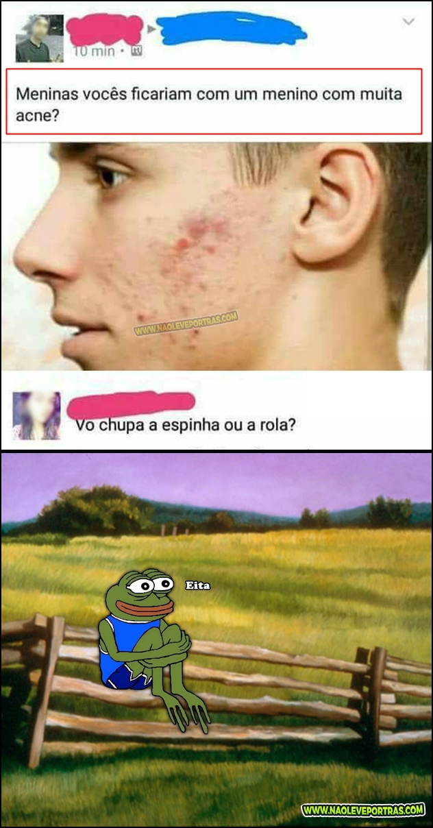 vai chupar a espinha
