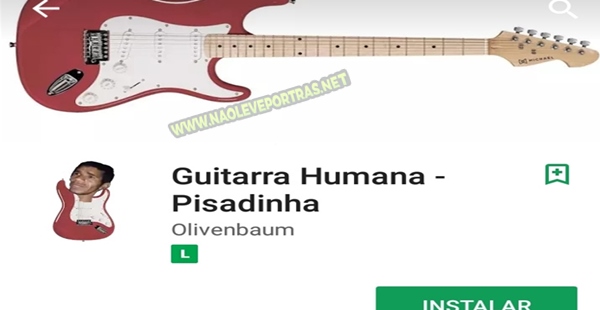 aplicativo guitarra humana
