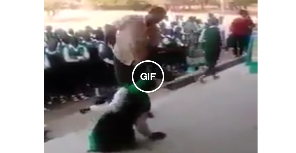 Essa é a punição para quem chega atrasado em uma escola na Nigéria
