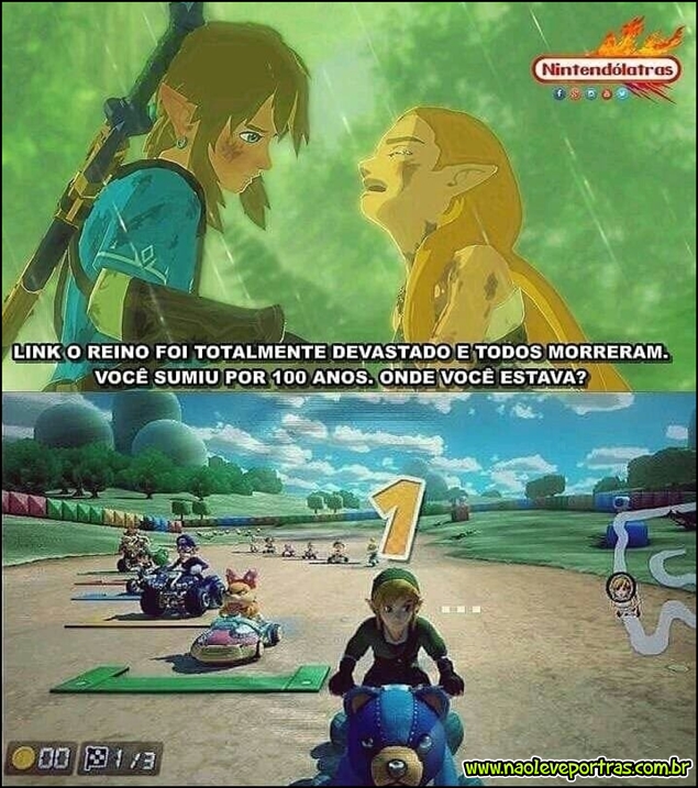 Por onde anda o Link?