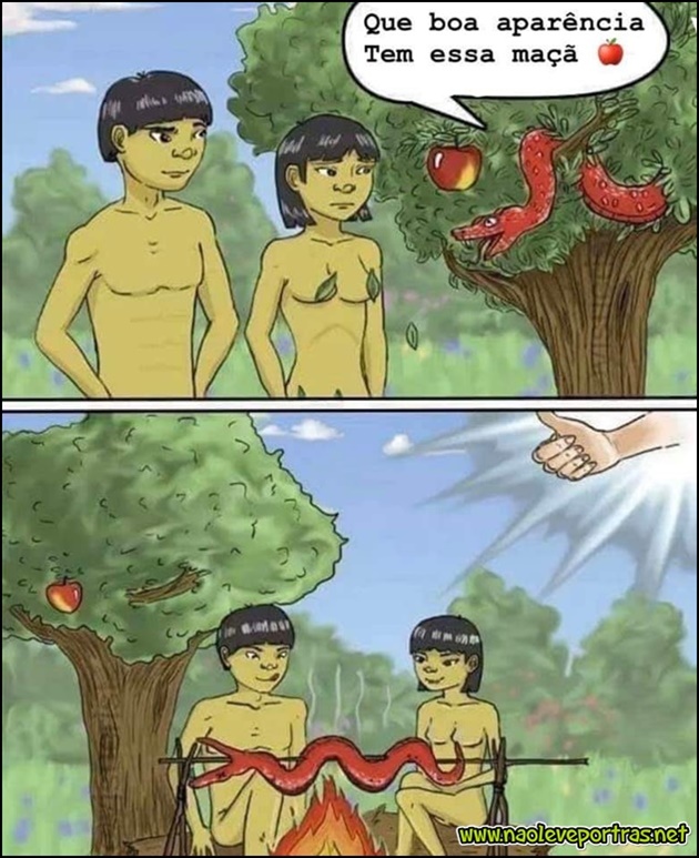 Se Adão e Eva fossem chineses