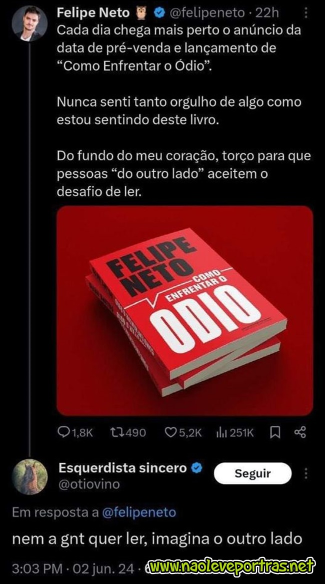 livro felipe neto