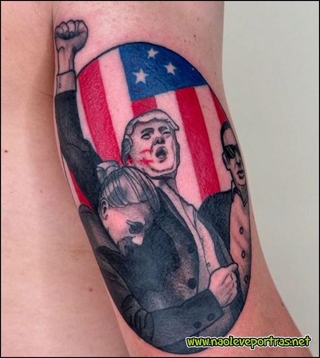 trump tatuagem