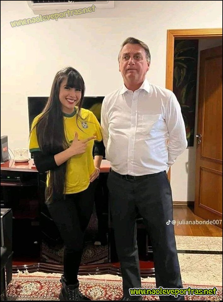 juliana bonde com bolsonaro