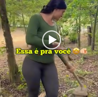 Q.i de capinar o terreno gostozamente