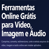 Editor de áudio e vídeo online
